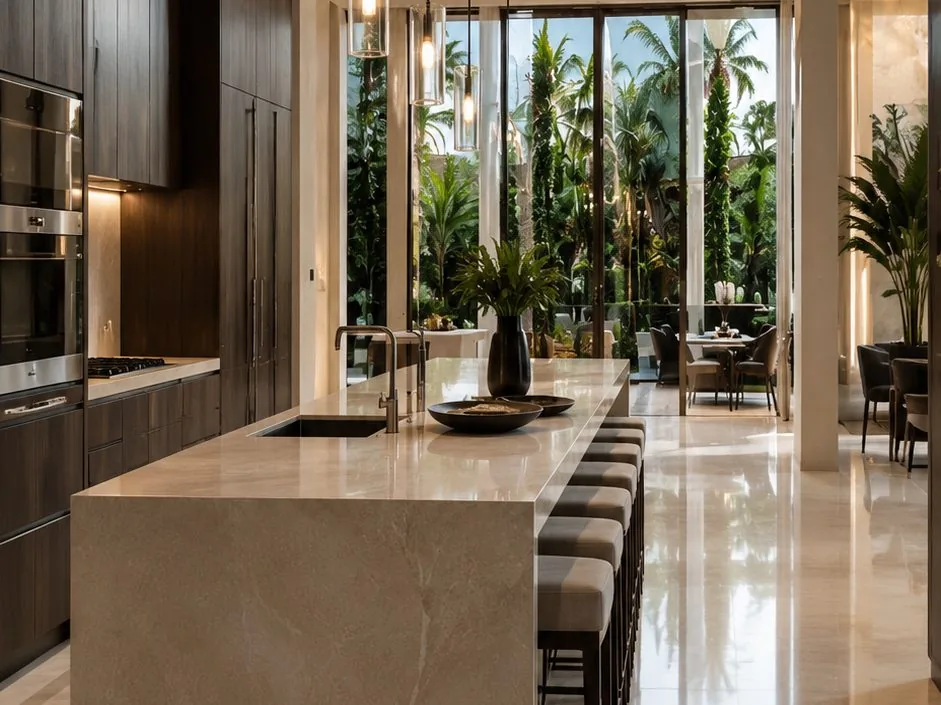 Galley Opened Into the Living Room in Boynton Beach